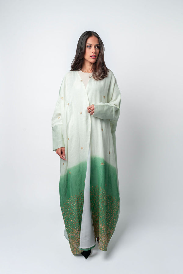 Coastal Green Abaya